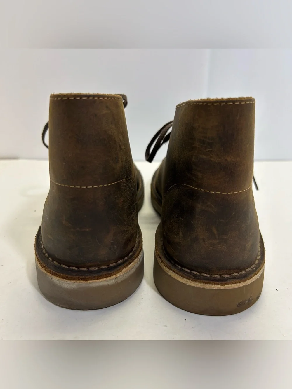 Clark’s Boots 15622 Brown Leather Chukka Boots men’s  size 8
